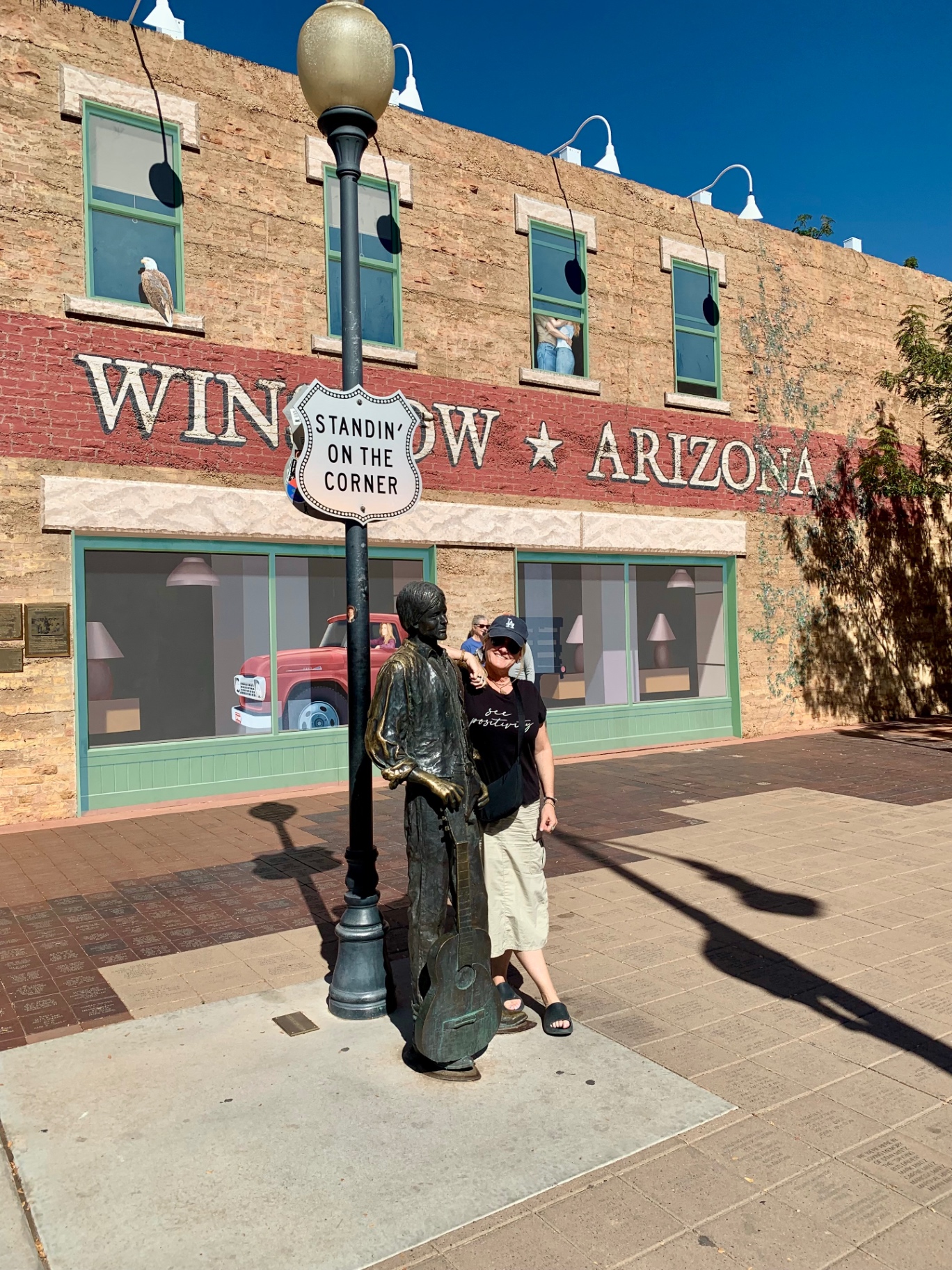 Debbie-Jane Harris in Winslow, Arizona
